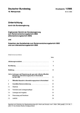 Alterssicherungsbericht 2005